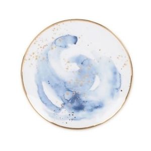 Olivia & Oliver Harper Splatter Plates (1 salad, 3 dessert plates)